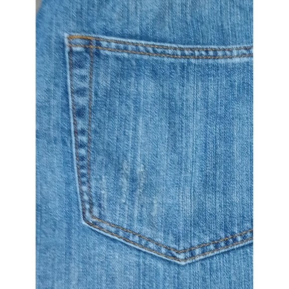 Ana Boyfriend Ankle Jeans Womens Size 8 Distressed Denim A New Approach - Picture 2 of 16